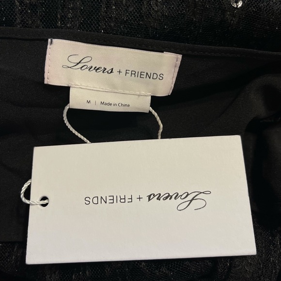 LOVERS + FRIENDS Nina Black Sequin Gown - Picture 8 of 10